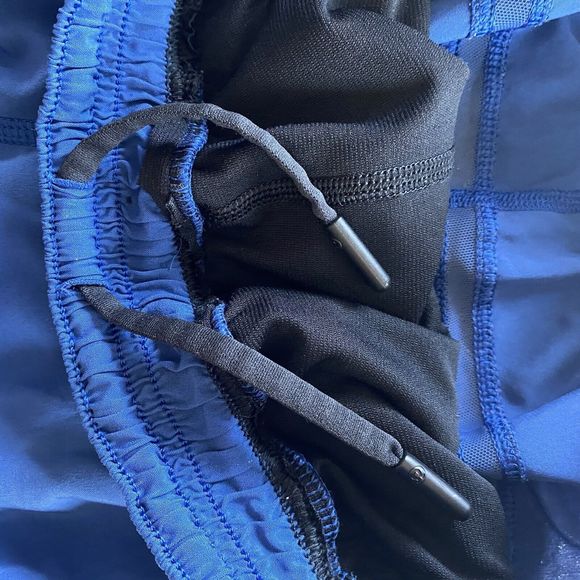 Lululemon Pace Breaker shorts Mens Small Blue unlined Liner Removed 9” - Picture 9 of 11